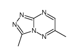 3,6-dimethyl-[1,2,4]triazolo[4,3-b][1,2,4]triazine Structure