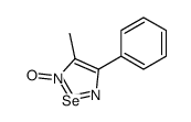 3-methyl-2-oxido-4-phenyl-1,2,5-selenadiazol-2-ium Structure