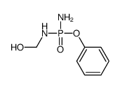 [[amino(phenoxy)phosphoryl]amino]methanol结构式