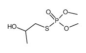 S-(2-hydroxypropyl)O,O-dimethyl phosphorothioate结构式