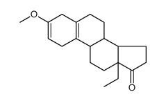 (±)-13-ethyl-3-methoxygona-2,5(10)-dien-17-one Structure