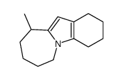 10-methyl-2,3,4,6,7,8,9,10-octahydro-1H-azepino[1,2-a]indole Structure