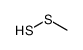 disulfanylmethane结构式