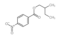2-methylbutyl 4-nitrobenzoate Structure