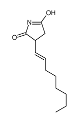 3-oct-1-enylpyrrolidine-2,5-dione结构式
