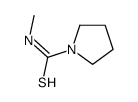 1-Pyrrolidinecarbothioamide,N-methyl-(9CI)结构式