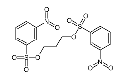 3-(3-nitrophenyl)sulfonyloxypropyl 3-nitrobenzenesulfonate Structure