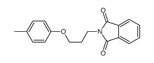 2-[3-(4-methylphenoxy)propyl]isoindole-1,3-dione Structure