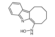 N-(8,9,10,11-tetrahydro-7H-cycloocta[b]indol-6-yl)hydroxylamine结构式