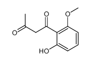 1-(2-hydroxy-6-methoxyphenyl)-1,3-butanedione Structure