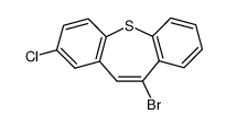 10-bromo-2-chloro-dibenzo[b,f]thiepine Structure