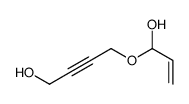4-(1-hydroxyprop-2-enoxy)but-2-yn-1-ol结构式