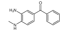 [3-amino-4-(methylamino)phenyl] phenyl ketone结构式
