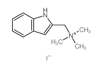 1H-Indole-2-methanaminium,N,N,N-trimethyl-, iodide (1:1) picture