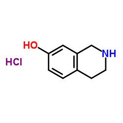 7-Hydroxy-1,2,3,4-tetrahydroisoquinoline hydroch structure