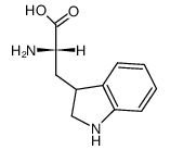 2,3-dihydro-L-tryptophan Structure