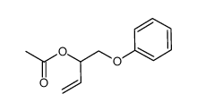 3-acetoxy-4-phenoxy-1-butene Structure