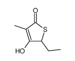2(5H)-Thiophenone, 5-ethyl-4-hydroxy-3-methyl- (9CI) structure