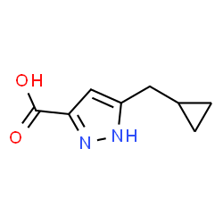 1H-Pyrazole-3-carboxylicacid,5-(cyclopropylmethyl)-(9CI) Structure