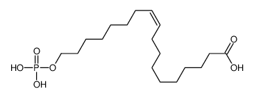(E)-18-phosphonooxyoctadec-10-enoic acid Structure