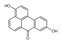 3,9-Dihydroxy-7H-benz[de]anthracen-7-one structure