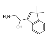 α-(Aminomethyl)-1,1-dimethyl-1H-indene-3-methanol结构式