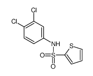 N-(3,4-dichlorophenyl)thiophene-2-sulfonamide结构式