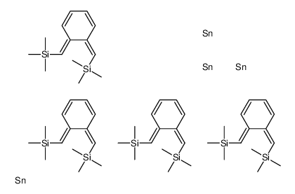 trimethyl-(3-trimethylsilyl-1,3-dihydro-2λ2-benzostannol-1-yl)silane结构式
