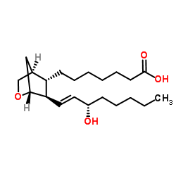 9,11-methane-epoxy Prostaglandin F1α结构式