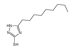 5-nonyl-1,2-dihydro-1,2,4-triazole-3-thione结构式