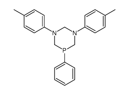 1,3-bis(4-methylphenyl)-5-phenyl-1,3,5-diazaphosphinane Structure