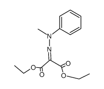 diethyl mesoxalate methyl(phenyl)hydrazone结构式