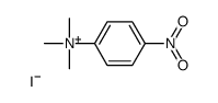 trimethyl-(4-nitrophenyl)azanium,iodide Structure