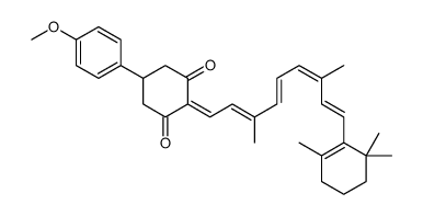 all-trans-2-Retinylidene-5-p-methoxyphenyl-1,3-cyclohexanedione picture