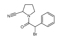 1-((S)-2-BROMO-2-PHENYLACETYL)PYRROLIDINE-2-CARBONITRILE结构式