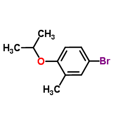 4-Bromo-1-isopropoxy-2-methylbenzene结构式