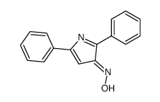 2,5-diphenyl-pyrrol-3-one oxime Structure