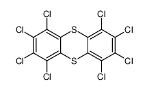 Octachlorothianthrene Structure