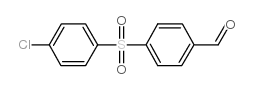 4-(4-氯苯磺酰基)苯甲醛结构式