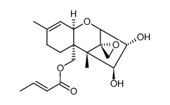 15-(crotonyloxy)scirpene-3α,4β-diol Structure