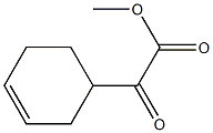 α-Oxo-(3-cyclohexenyl)acetic acid methyl ester结构式