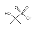 2-hydroxypropane-2-sulphonic acid结构式