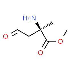 Isovaline, 4-oxo-, methyl ester (9CI)结构式