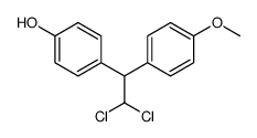 4-[2,2-dichloro-1-(4-methoxyphenyl)ethyl]phenol Structure