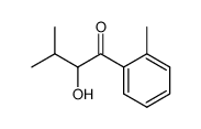 2-hydroxy-3-methyl-1-(2-methylphenyl)-1-butanone Structure