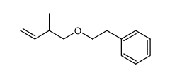 [2-(2-methyl-3-butenyloxy)ethyl]benzene Structure