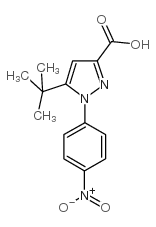 5-TERT-BUTYL-1-(4-NITRO-PHENYL)-1H-PYRAZOLE-3-CARBOXYLICACID picture