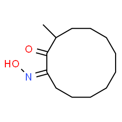 1,2-Cyclododecanedione,3-methyl-,1-oxime,(1Z)-(9CI)结构式