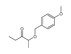 2-[(4-methoxyphenyl)methoxy]pentan-3-one Structure