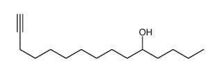 pentadec-14-yn-5-ol Structure